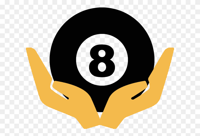 623x512 Eight Ball, Hand, Face, Crowd HD PNG Download