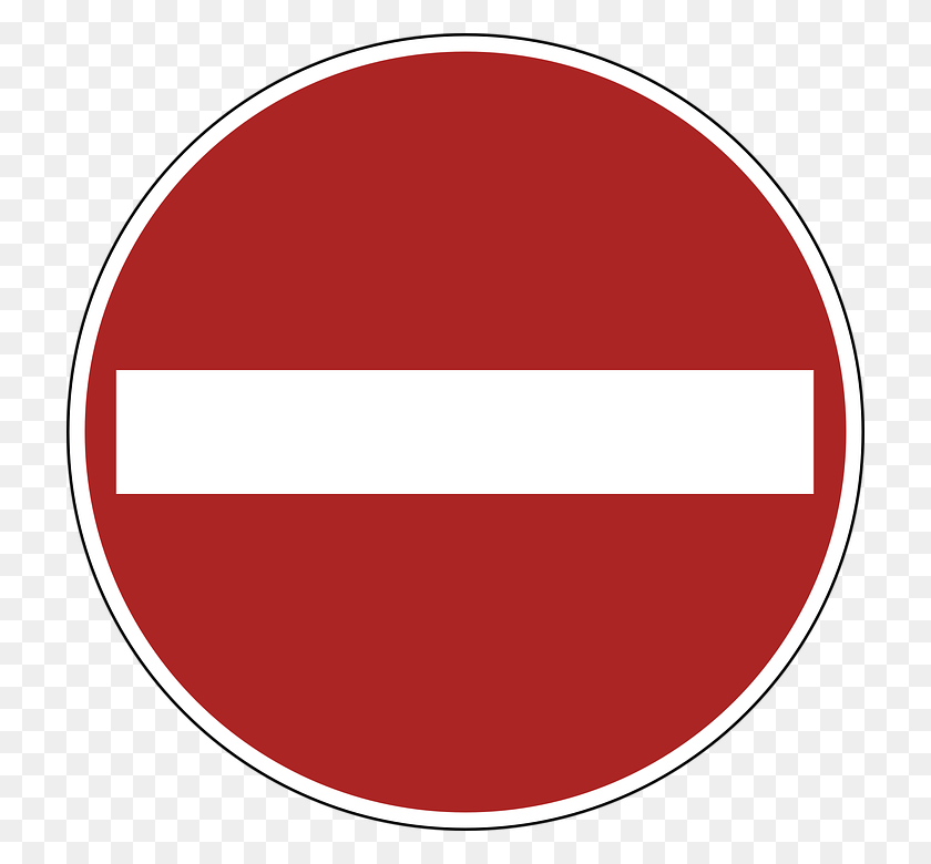 720x720 Einbahnstraen Schild, Symbol, Road Sign, Sign HD PNG Download