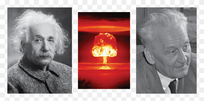 2501x1140 Einstein And Szent Gyrgyi On Nuclear Weapons The Arithmetic, Person, Human, Lamp HD PNG Download