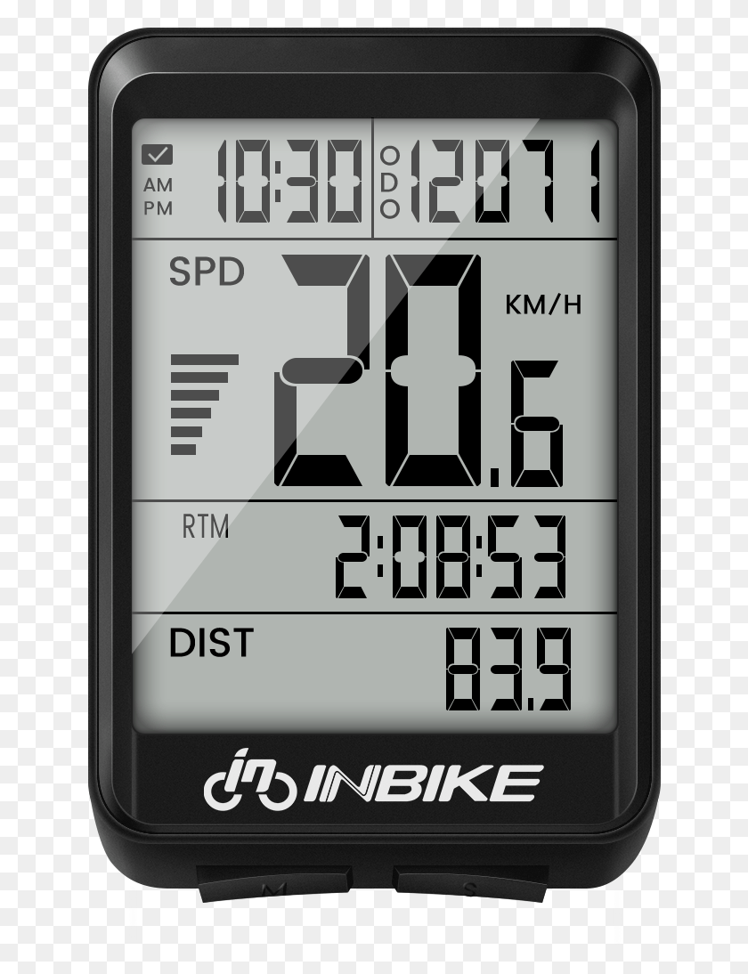 644x1034 Eivotor Bicycle Speedometer And Odometer Wireless Waterproof E Book Readers, Mobile Phone, Phone, Electronics HD PNG Download