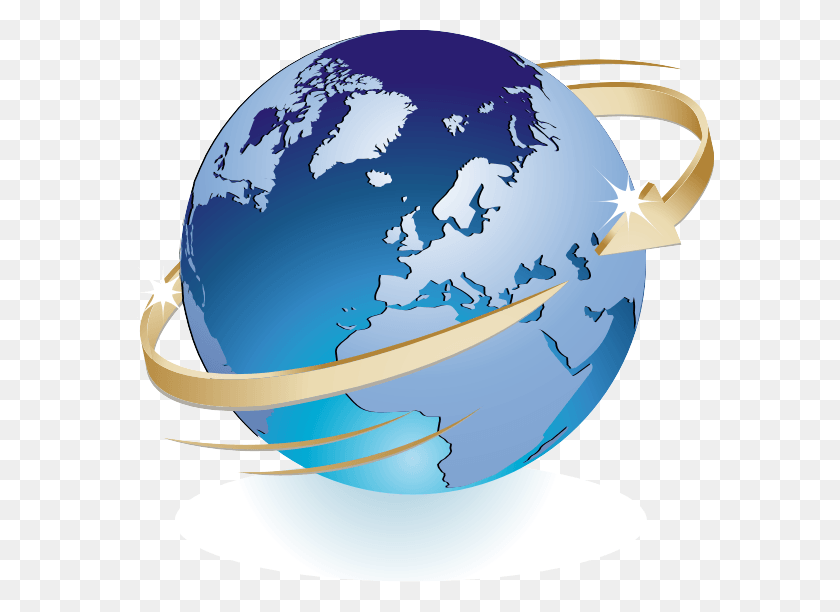 588x552 Ejemplos 3d Globe Logo Design, Astronomy, Outer Space, Space HD PNG Download