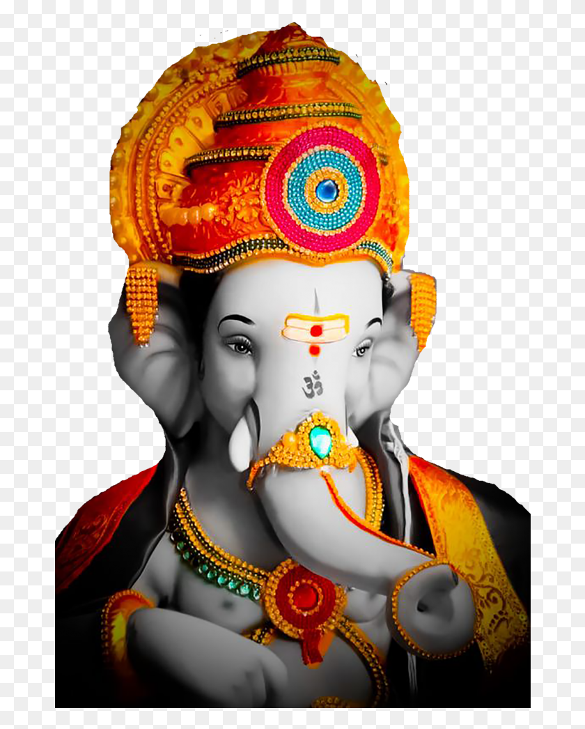 684x986 Ekarna Thrishati Stotram Mobile Wallpaper God Ganesh, Worship, Buddha HD PNG Download
