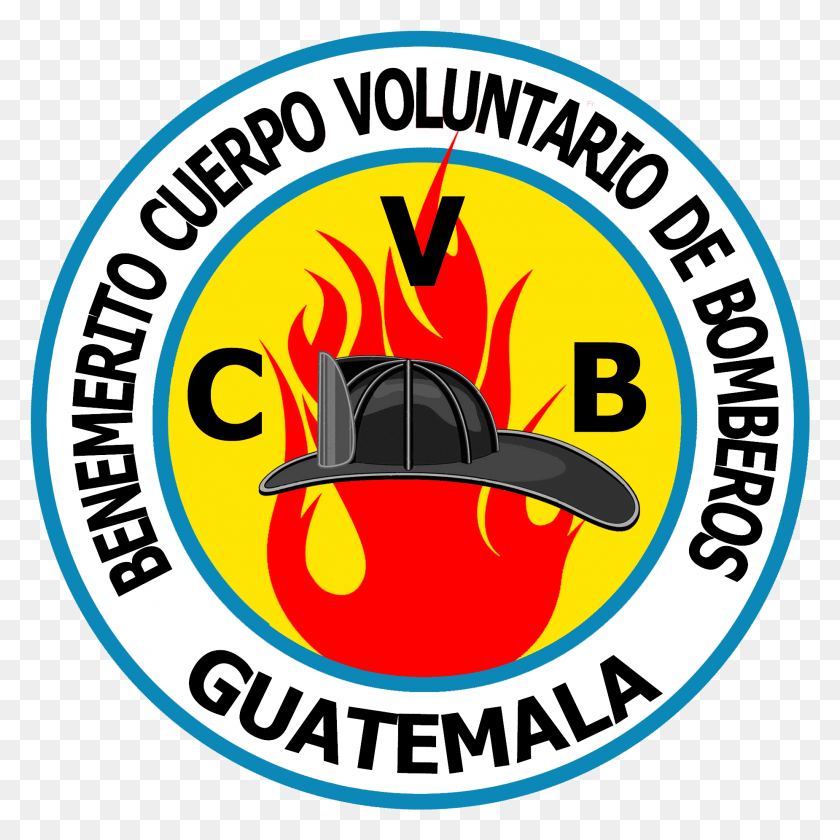 1850x1850 El Bombero Voluntario Dentro De La Institucin Bomberos Voluntarios Guatemala, Logo, Symbol, Trademark HD PNG Download