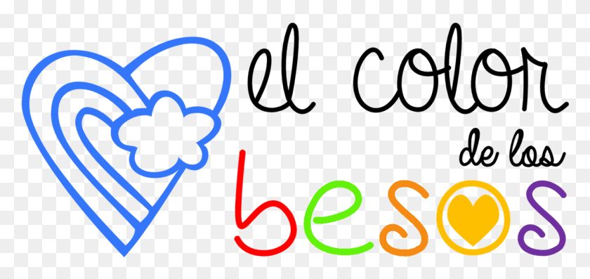 1284x555 El Color De Los Besos Besos Infantiles, Текст, Алфавит, Графика Hd Png Скачать