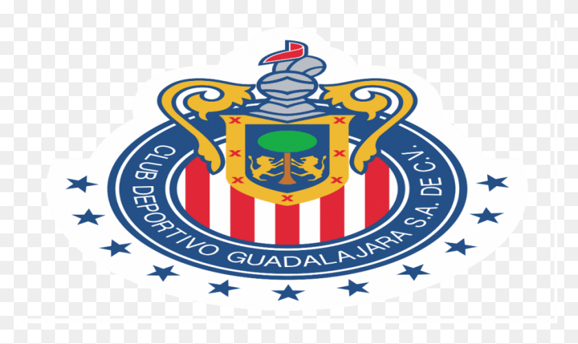 912x516 El Escudo De Las Chivas Rayadas Del Guadalajara Se Chivas Liga Mx, Emblem, Symbol, Logo HD PNG Download