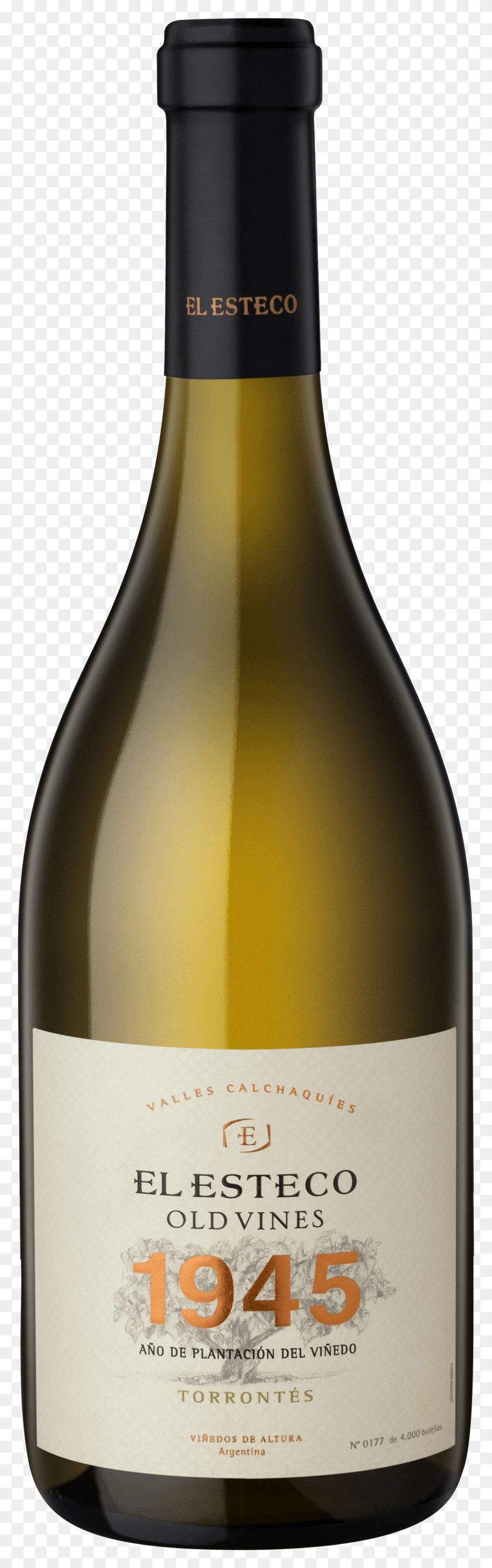 1633x5480 El Esteco Old Vines Torrontes Glass Bottle HD PNG Download