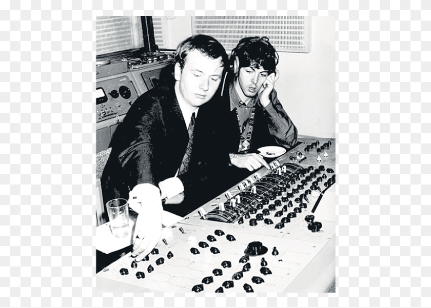 470x541 El Joven Emerick Grabando Con Paul Mccartney Geoff Emerick Abbey Road, Person, Human, Studio HD PNG Download