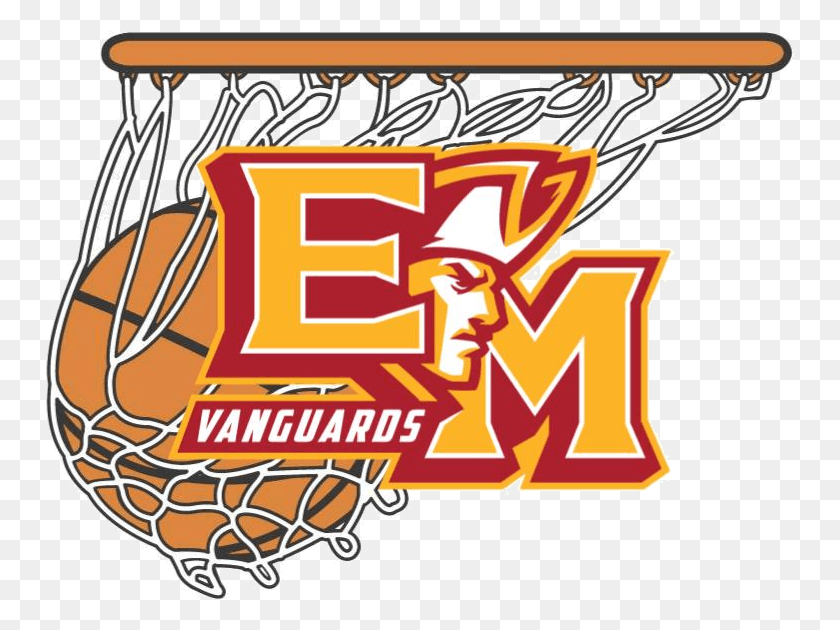 752x570 El Modena Hs On Twitter Basketball In Net Vector, Text, Graphics HD PNG Download