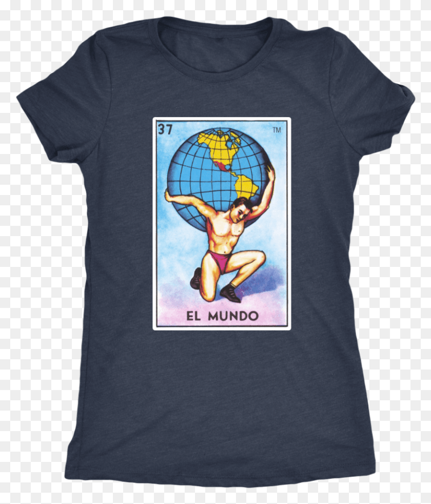 814x963 Descargar Png El Mundo Card Camiseta Para Mujer Night Shift Af Shirt, Ropa, Vestimenta, Camiseta Hd Png