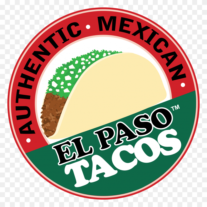 2598x2598 El Paso Tacos Deliciosa Comida Autentica Mexicana Como, Label, Text, Logo HD PNG Download