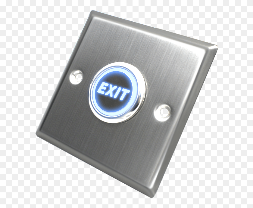 609x632 El S86lc Multi Color Touch Exit Button Circle, Electrical Device, Switch, Disk HD PNG Download