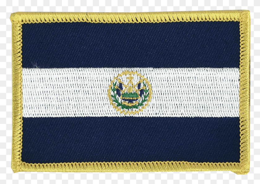 El Salvador Flag Patch Emblem, Rug, Logo, Symbol HD PNG Download