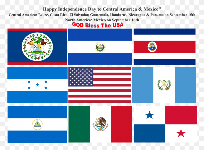 3143x2248 El Salvador Independence Day Central America Independence Day, Flag, Symbol, American Flag HD PNG Download