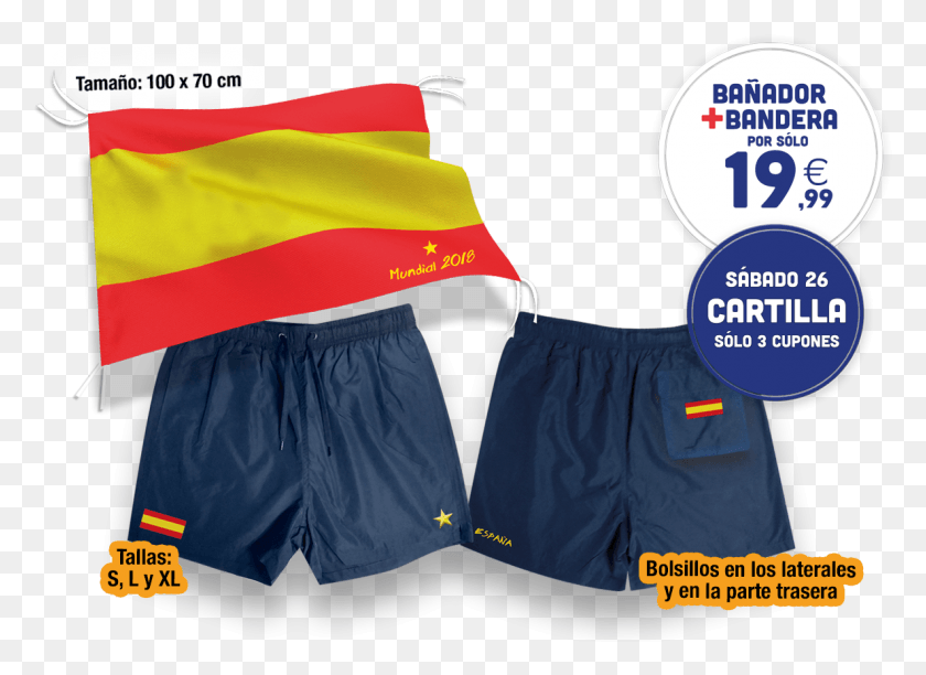 1185x840 El Y La Bandera De La Seleccin Underpants, Clothing, Apparel, Shorts HD PNG Download