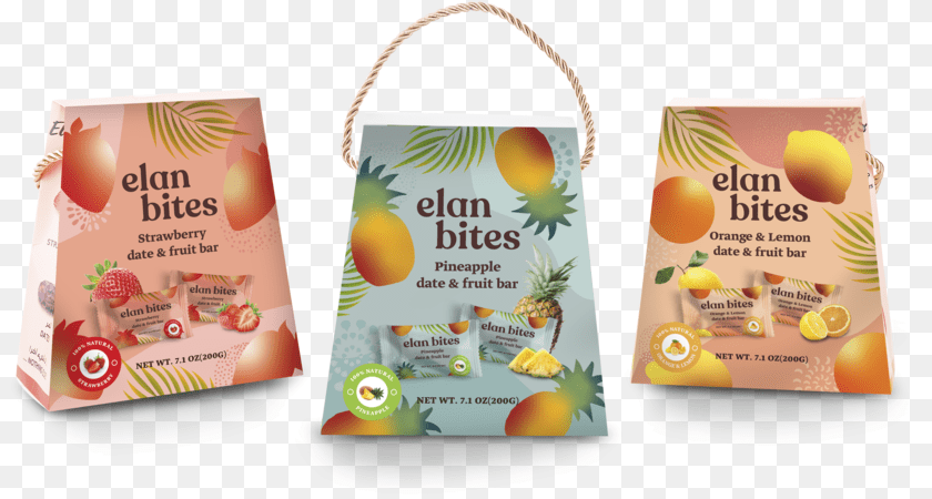 Elan Bites, Bag, Advertisement, Poster, Produce PNG