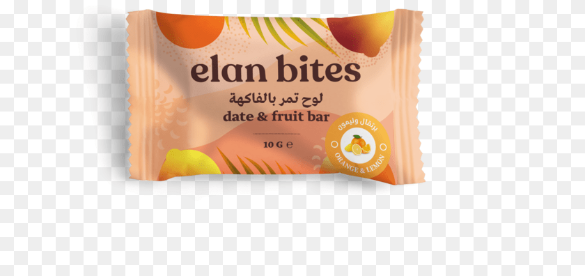 647x396 Elan Bites Orange Amp Lemon 10g Bar Mock Up, Business Card, Paper, Text, Food Sticker PNG