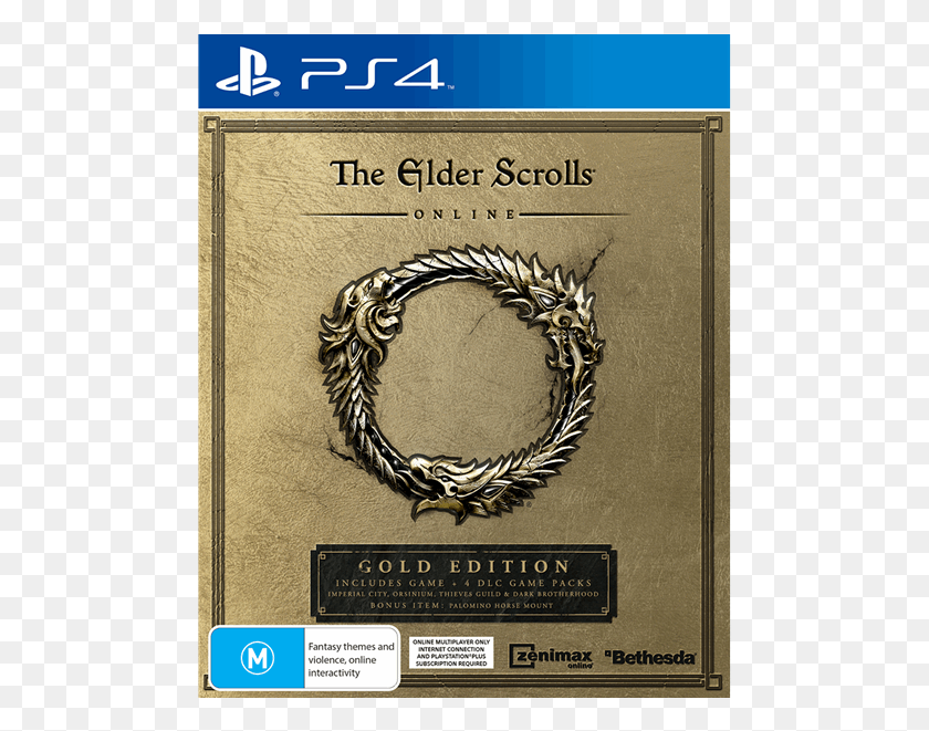 483x601 Descargar Png Elder Scrolls Online, Elder Scrolls Gold Edition, Texto, Placa, Libro Hd Png