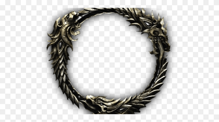 1201x631 Elder Scrolls Online Logo, Person, Human, Dragon HD PNG Download