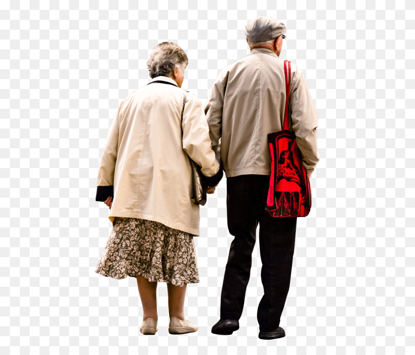 459x658 Elderly Couple Holding Hands Walking Garry Knightcc Old People, Hand, Person, Human HD PNG Download