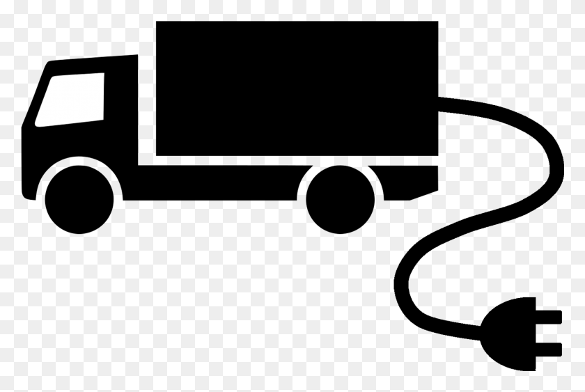 2294x1480 Electric Cable Lorry Truck Icon 1 Goods Vehicle Logo, Gray, World Of Warcraft HD PNG Download