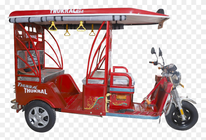 1020x669 Electric Cargo Manufacturer Electric Rickshaw Thukral Thukral E Rickshaw, Fire Truck, Truck, Vehicle HD PNG Download