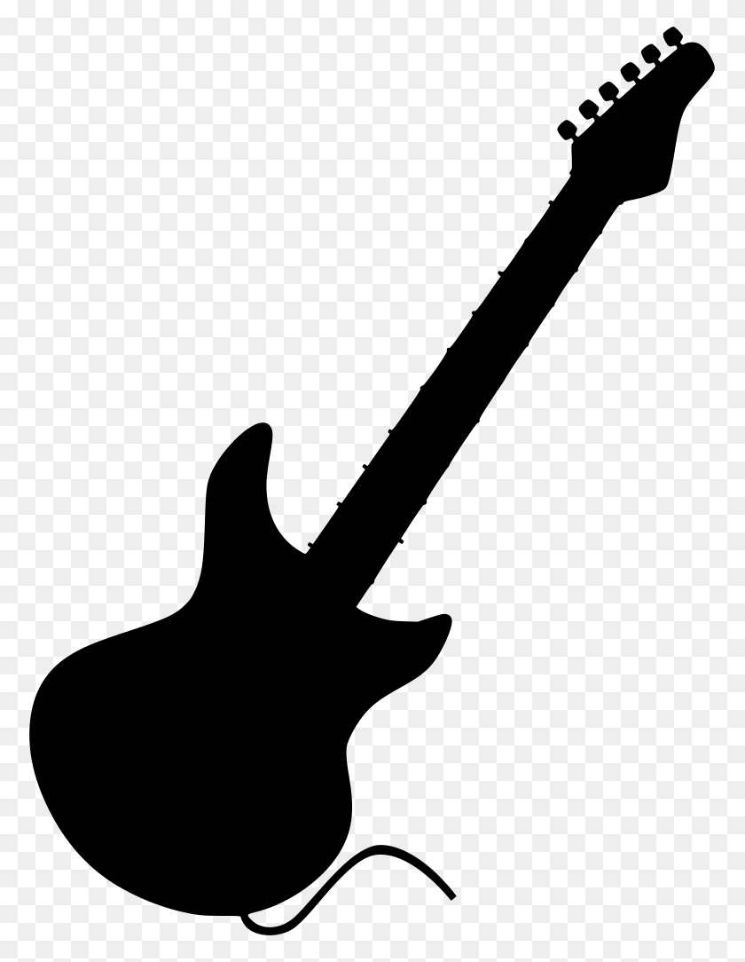 773x1024 Electric Guitar Icon, Gray, World Of Warcraft HD PNG Download