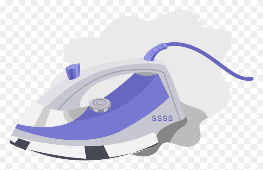 1769x1097 Electric Iron Steam Purple Metal And Vector Image Clothes Iron, Clothes Iron, Appliance, Outdoors HD PNG Download