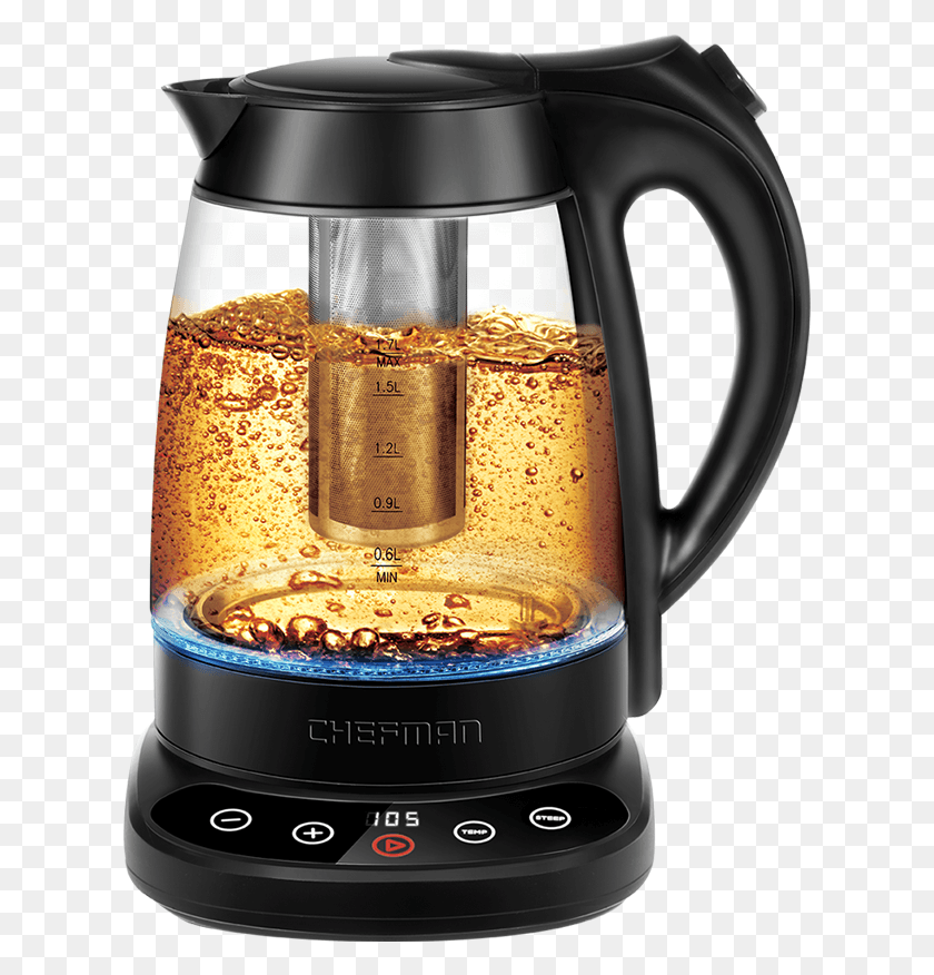 619x816 Electric Kettle Images Small Electric Tea Kettle Herbal Tea Temperature Control, Mixer, Appliance, Pot HD PNG Download