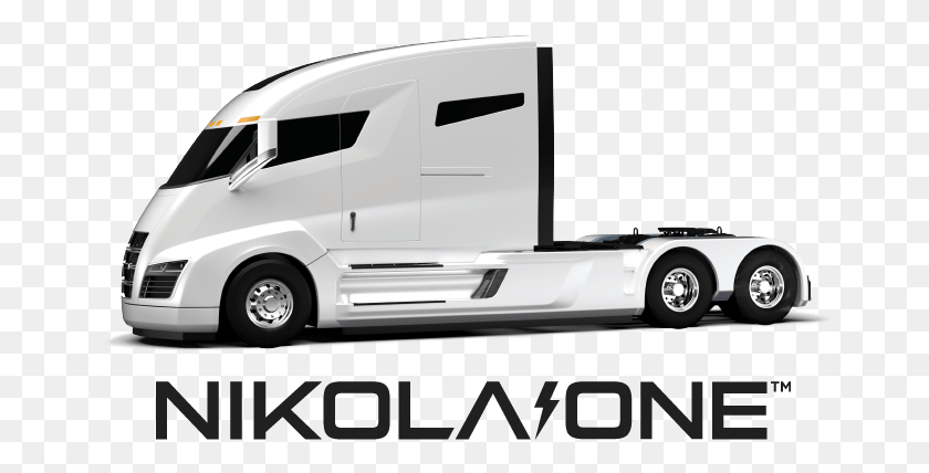 667x368 Electric Semi Trucks Nikola Tre, Vehicle, Transportation, Car HD PNG Download