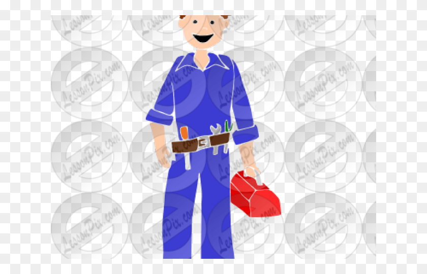 640x480 Electrician Clipart Construction Worker, Pants, Clothing, Apparel HD PNG Download