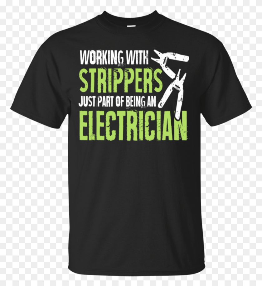 921x1014 Electrician Working With Strippers And Shirt, Clothing, Apparel, T-shirt HD PNG Download