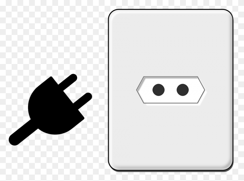 960x692 Electricidad Energa Casa Salida El Poder Enchufe Electrical Plug Clip Art, Adapter, Electrical Outlet, Electrical Device HD PNG Download