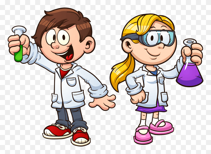 5602x3997 Electricity Clipart Mad Scientist Girl Scientist Clipart, Person, Human, Astronaut HD PNG Download