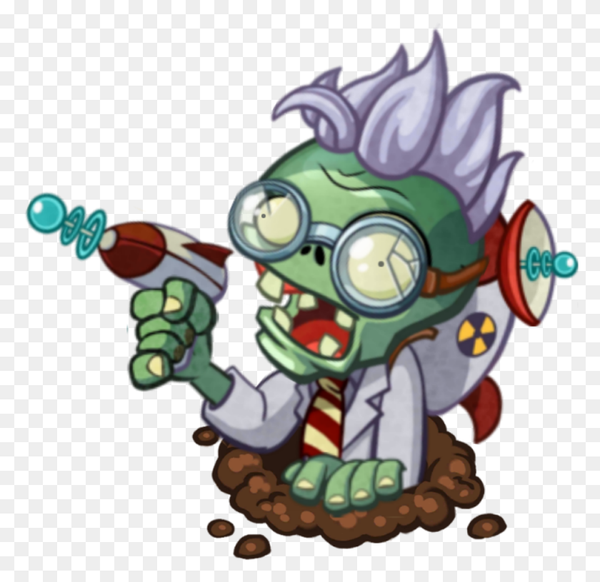 975x945 Electricity Clipart Mad Scientist Pvz Heroes Scientist, Toy, Costume HD PNG Download