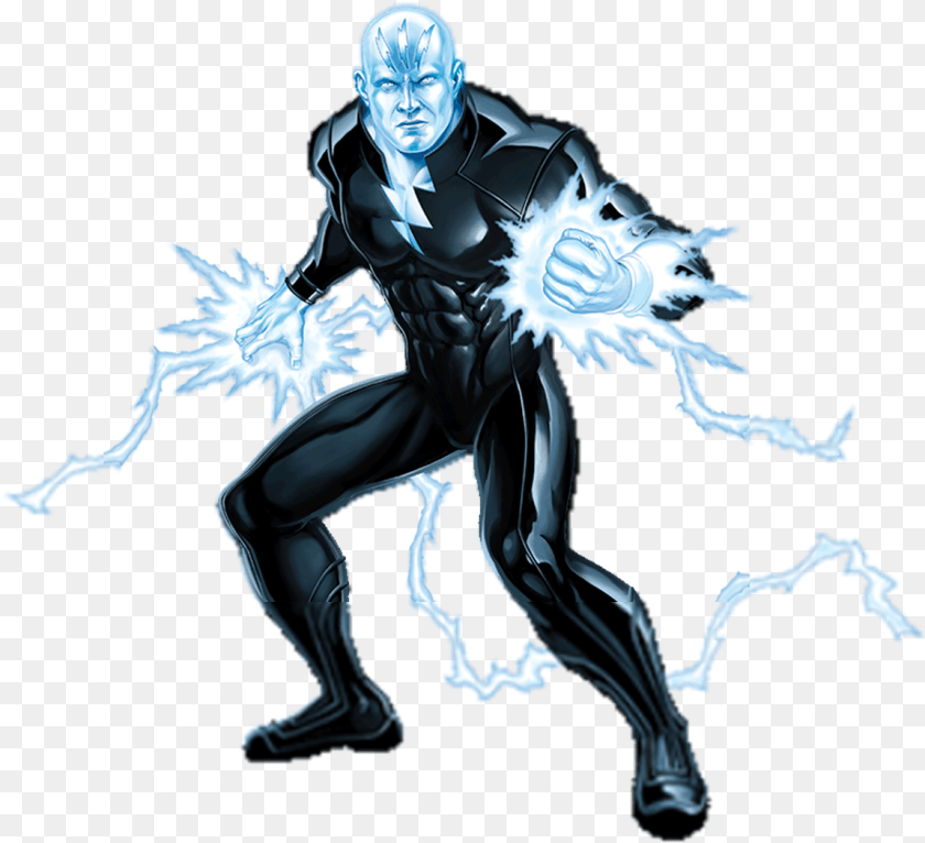 Electro Electro Marvel, Adult, Male, Man, Person Clipart PNG