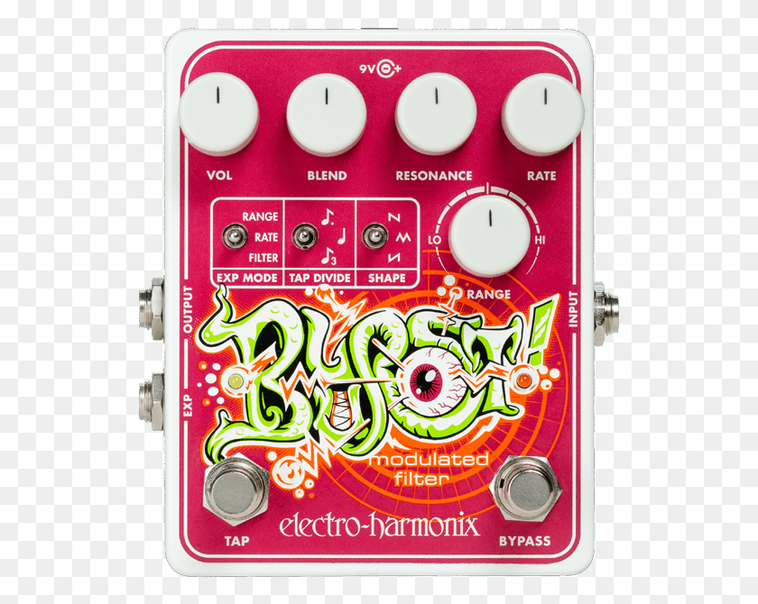 533x610 Electro Harmonix Blurst Modulated Filter Pedal Electro Harmonix Blurst Modulated Filter, Electronics, Oscilloscope, Video Gaming HD PNG Download