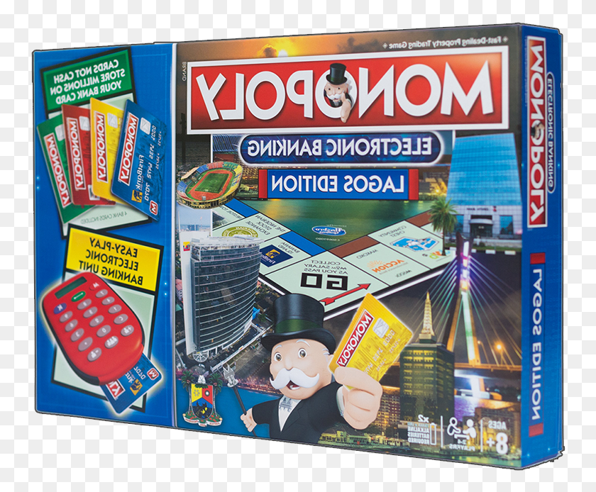 754x634 Electroni Banking Monopoly Educational Toy, Flyer, Poster, Paper Descargar Hd Png