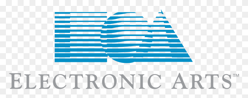 1216x425 Descargar Png Electronic Arts Logotipo Histórico De Los Años 80 El Primer Logotipo De Electronic Arts, Texto, Alfabeto, Piano Hd Png