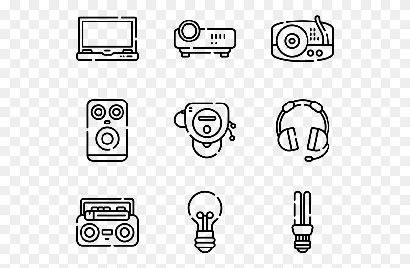 529x489 Electronic Devices Art Icons Free, Gray, World Of Warcraft HD PNG Download