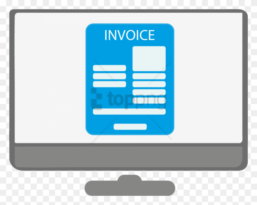850x665 Electronic Invoice Iconinvoice Electronic Ha N In T Icon, Monitor, Screen, Electronics HD PNG Download