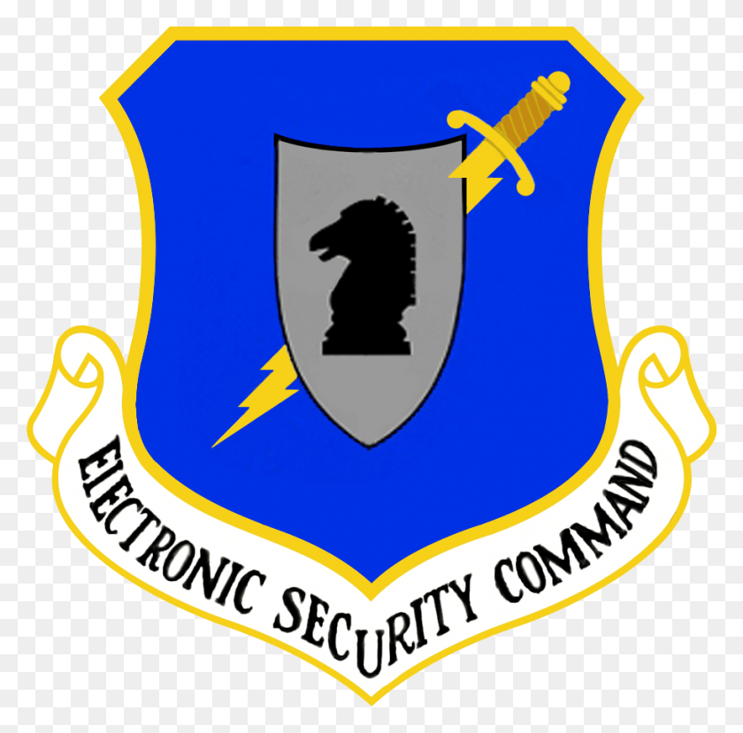 911x899 Electronic Security Command Air Force Global Strike Command Logo, Text, Armor, Label HD PNG Download