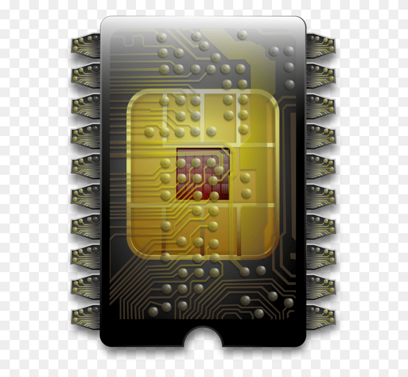 584x716 Electronics Integrated Circuits Amp Chips Biochip Electronic Icons Electronics Circuit, Electronic Chip, Hardware, Cpu HD PNG Download