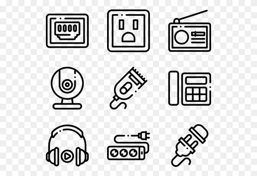 541x517 Electronics Museum Icons, Gray, World Of Warcraft HD PNG Download