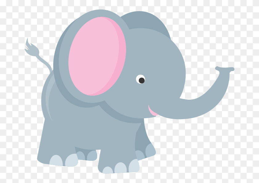 682x533 Descargar Png Elefante Elefante Bebe Caricatura, Animal, Mamífero, Vida Marina Hd Png