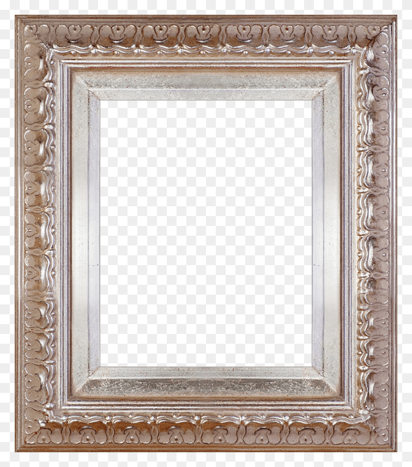 875x1000 Elegant Champagne Frame 8x10 Picture Frame, Mirror, Rug, Cabinet HD PNG Download