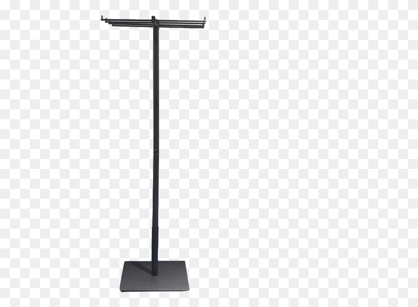 572x558 Elegant Clothes Shop Usage Garment Rack Standing Podium, Lamp Post, Stand, Utility Pole HD PNG Download