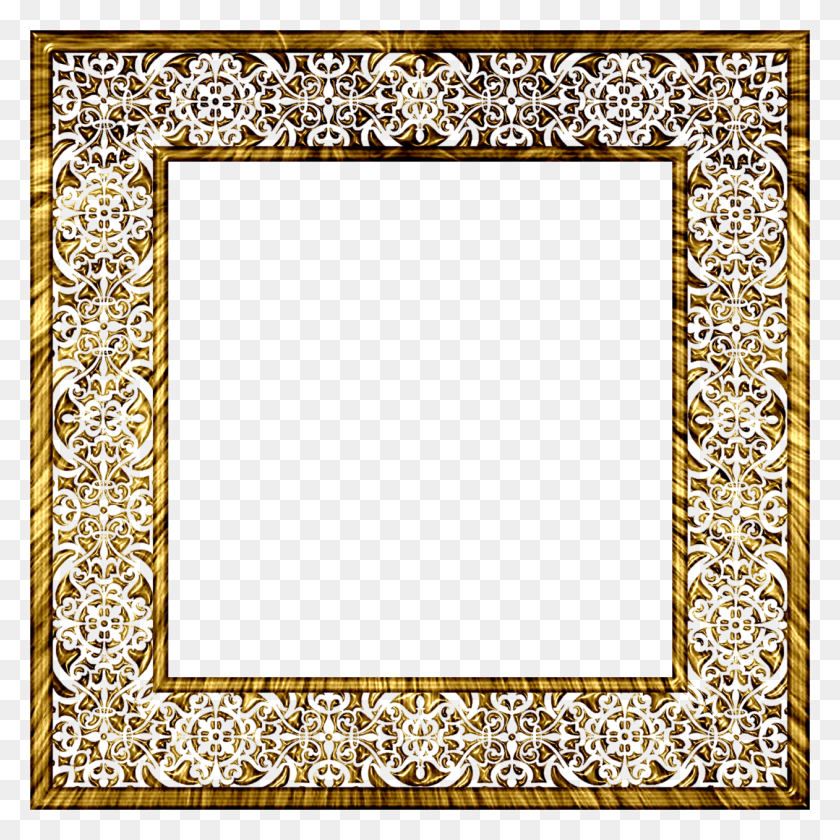 1261x1261 Elegant Wedding Borders Frame Clip Art, Rug, Text HD PNG Download