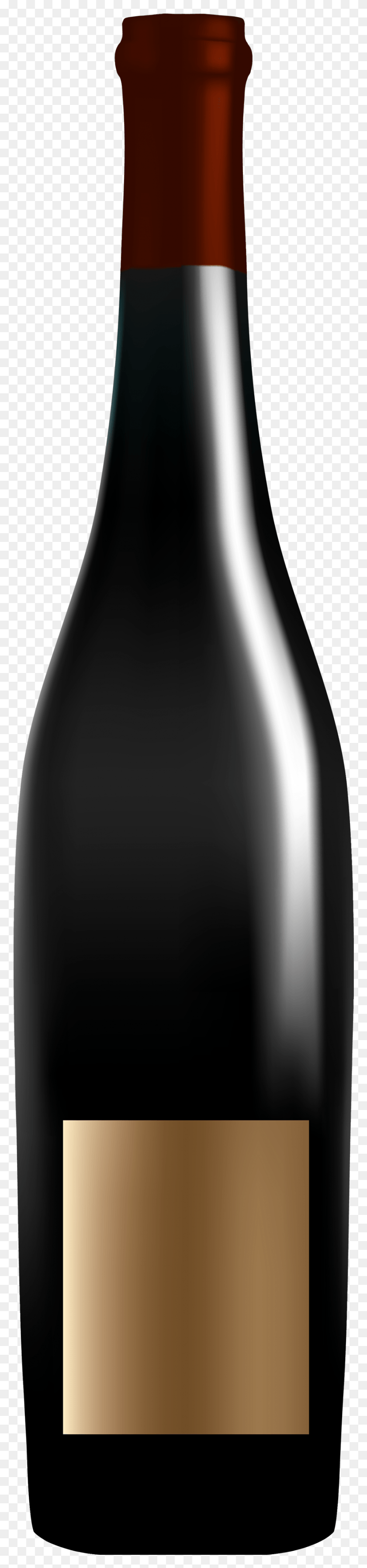 866x3917 Elegant Wine Bottle Clipart Vase, Wine, Alcohol, Beverage HD PNG Download