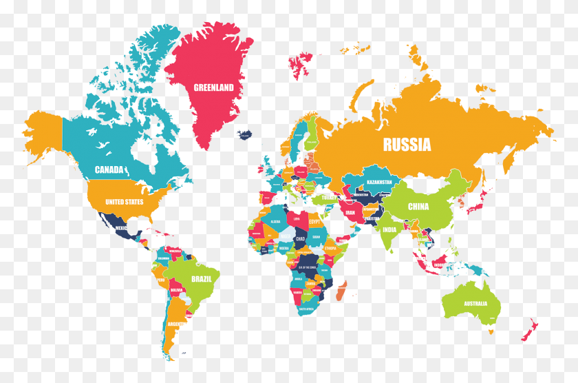 1561x994 Elegant World Map World Map, Map, Diagram, Plot HD PNG Download