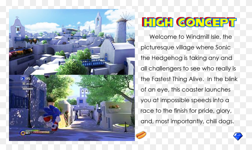 779x439 Elements From Sega39s 2008 Video Game Sonic Apotos Sonic Unleashed Concept Art, Urban, Building, Neighborhood HD PNG Download